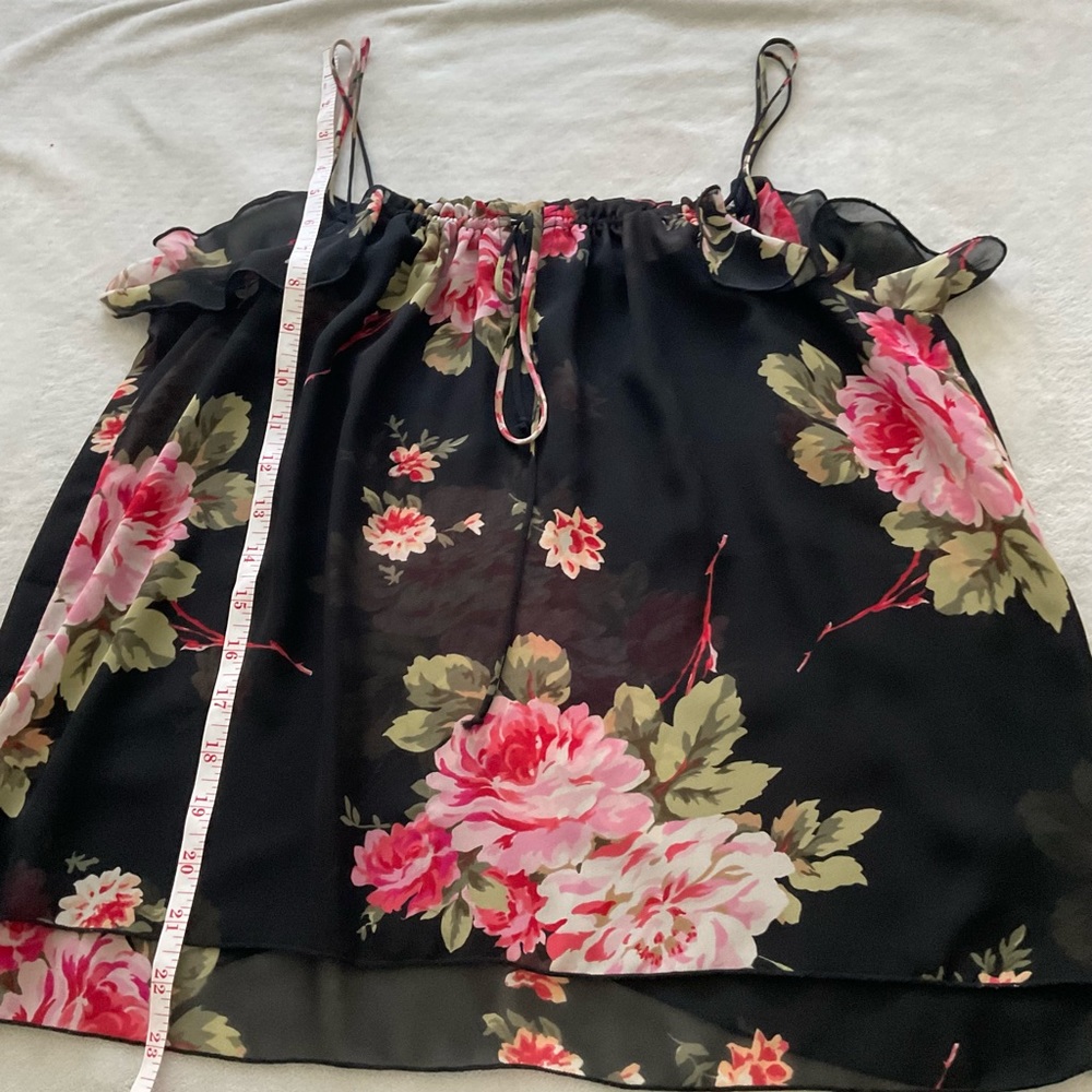 Express  blouse floral woman’s - Picture 9 of 12